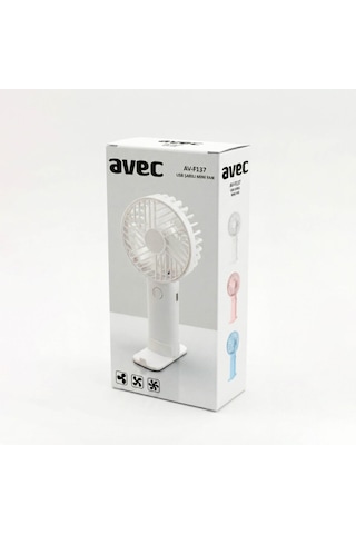Avec Av-f137 Usb Şarjlı Mini Fan