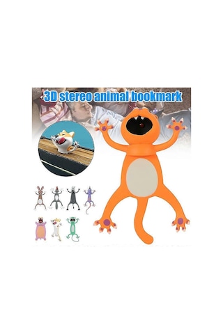 Eğlenceli 3d Hayvan Kitap Ayracı, Komik Tasarım