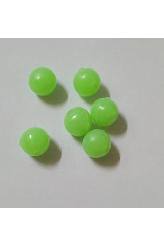 Silikon Boncuk Soft 100 Adet Yeşil
