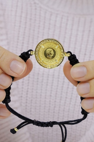 Ipli Çeyrekli Bileklik N11.12329 Sarı Altın