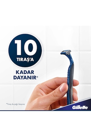 Gillette Blue 3 Comfort Slalom Kullan At Tıraş Bıçağı 9+3 Adet