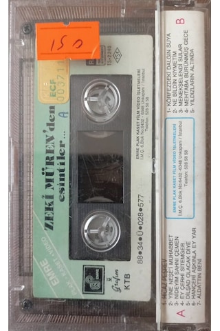 Plak Değildir Kaset Tir Zeki Müren' Den Esintiler Kaset