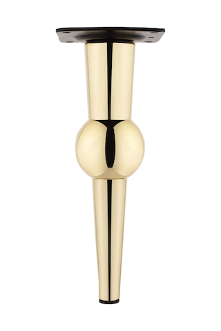 Bs Alüminyum Mobilya Ayağı Koltuk Puf Dolap TV Ünite Ayağı 200mm Altın