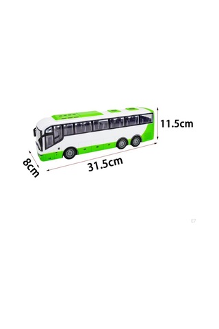 Uzaktan Kumandalı Şarjlı Oyuncak Travego Şehir Otobüsü 32 Cm Beyaz Beyaz