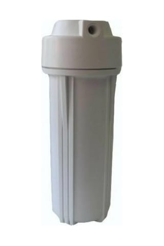Aqualine Su Arıtma 10" Mat Beyaz Filtre Kabı Housing Çift O-ring