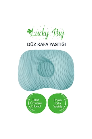 Bebek Düz Kafa Yastığı Mavi
