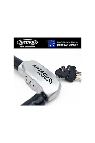 Artago Art6 150cm Alarmlı Halat Kilit