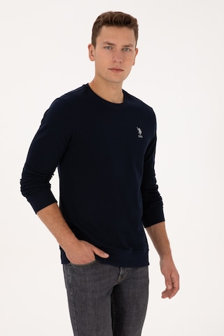 U.S. Polo Assn. Erkek Regular Fit Bisiklet Yaka Lacivert Sweatshirt 50310310-VR033