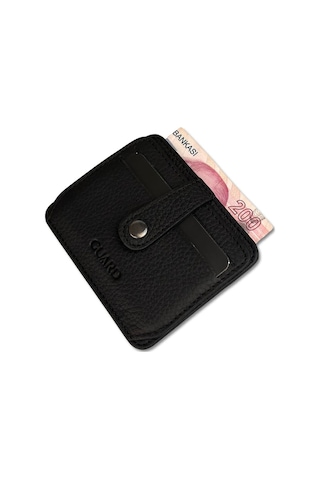 Guard 5130 Siyah Mat Deri El Portföyü Çok Renkli