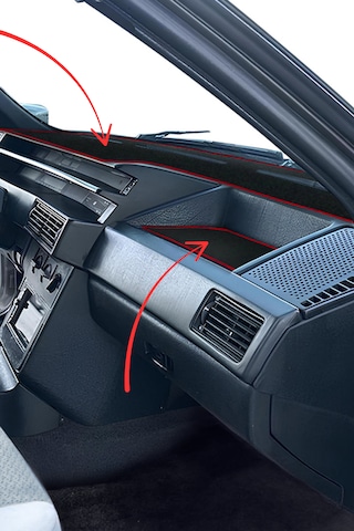 Fiat Tipo Tempra Ön Göğüs Uyumlu Torpido Kaplama Koruma Halısı Dijital Gösterge Siyah
