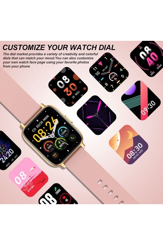 Geeksen 1.69" Dokunmatik Ekran 5 Atm Akıllı Saat (İthalatçı Garantili)