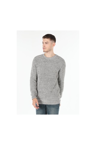 Colin's Slim Fit Bisiklet Yaka Dar Kesim Bej Erkek Kazak CL1059927_Q1.V1_BEI Bej