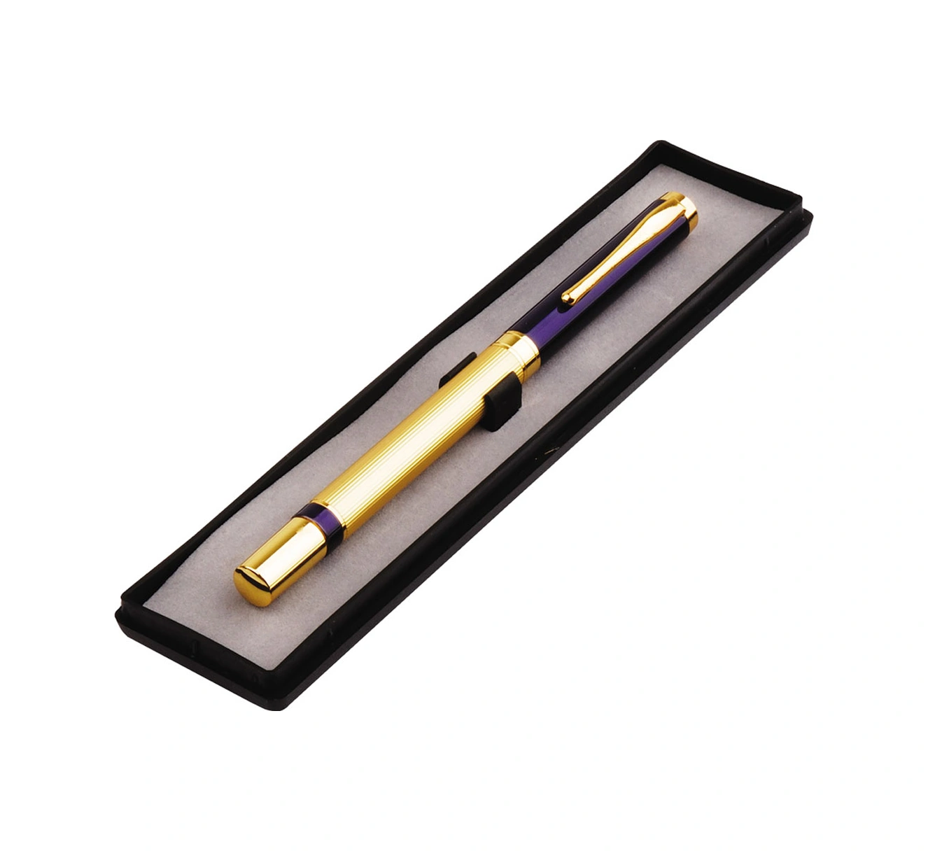 River World Kalem Roller Lacivert Gold Tasarım Kutulu Çok Renkli
