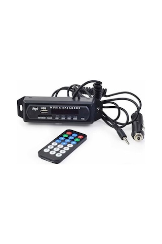 Oto Teyp Dönüştürücü Bluetooth Aux - Sd Kart - Usb - Çevirici N11.312