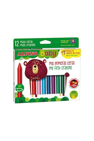 12'li Paket Mum Boya Kalemi Baby Da00060 124-Pembe