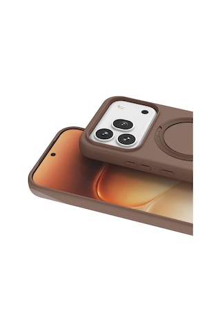 Uryport Huawei Honor 600 Regal Magsafe Standlı Kapak - Çöl Titanyum