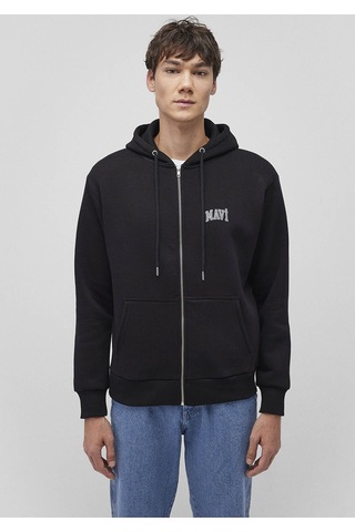 Mavi Logo Siyah Erkek Sweatshirt M0611715-900 Siyah
