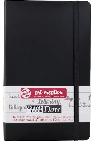 Talens Sketchbook Dots Noktalı Eskiz Defteri 80 G 13x21 Cm.