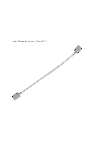 Yaozixa Kapı Açma-kapama Kablolarını Koruyucu, Paslanmaz Çelik, 8mm İç Çaplı, Dayanıklı Ve Pas Koruyucu Kordon Koruyucu