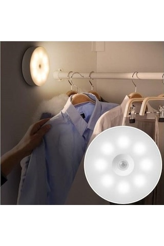 Cata CT-5180G Şarjlı Hareket Sensörlü Yapışkanlı Led Aydınlatma Gün Işığı 3 Adet