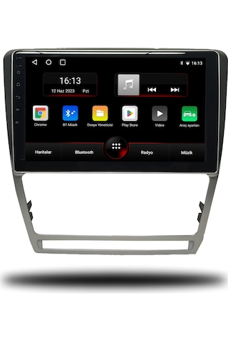 Avaydel Skoda Octavia Android Carplay Multimedya 2007-2012 8GB RAM + 128GB Hafıza + 4 Çekirdek
