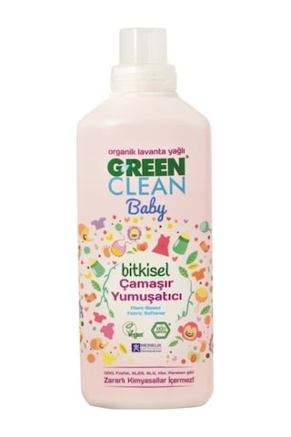 U Green Clean Baby Çamaşır Yumuşatıcı 1 Lt+Leke Çıkarıcı 1 Lt+Çamaşır Deterjanı 1 Lt+Biberon Temizl