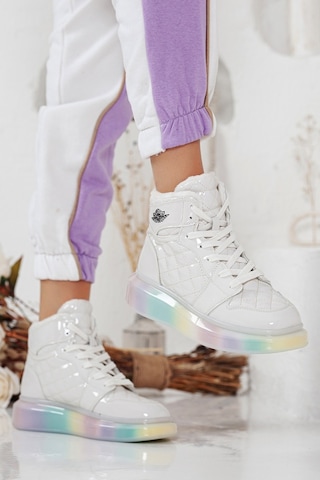 Khayt Fashion Sport Air Color Kadın Günlük Ayakkabı Bot Bej