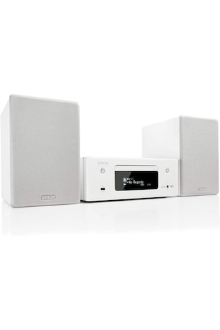 Denon Ceol N12 Dab Mini Müzik Sistemi Seti Rcd-n12 + Sc-n10 Beyaz