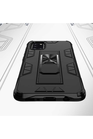 Samsung Uyumlu Galaxy A31 Kılıf Zore Volve Kapak-Kırmızı
