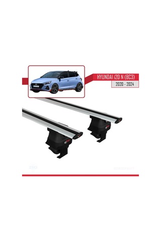 Hyundai İ20 Bc3 N 2020 Ve Sonrası İle Uyumlu Ace-4 Ara Atkı Tavan Barı Gri