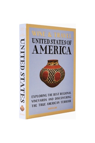 Assouline Wine-travel United States Of America Dekoratif Kitap Biblo Çok Renkli-mavi
