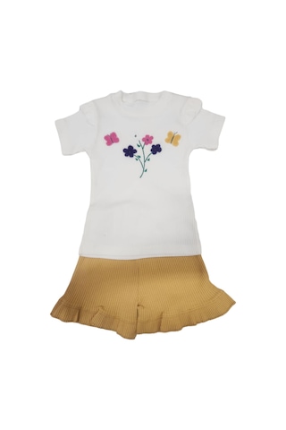 Babydoll 2li Takım Kiddyland Skate Sarı-11177 Sarı