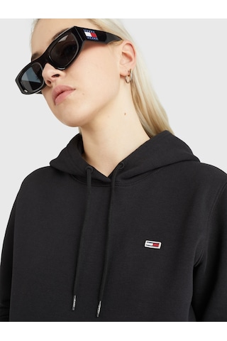 Tommy Hilfiger Tommy Hılfıger Kadın Sweatshırt Dw0dw09228-bds Siyah