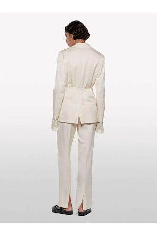 Sisley Keten Karışımlı Normal Bel Straight Fit Pantolon Kadın Şampanya Pantolon - 325p4g1wlf06y