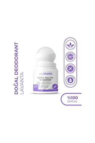 Yeşilmarka Lavanta Kokulu Doğal Roll-On Deodorant 50 ML