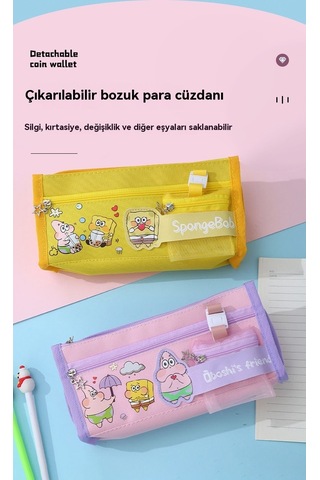 Aurora Mor Kulomiçok Fonksiyonlu Kalemçantası Mor