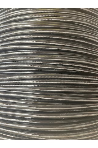 Spor Aleti Çelik Halatı Siyah İzoleli Halat 10 Metre