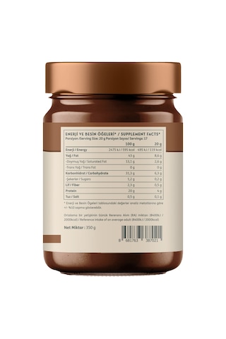 Clean Powders Proteinli Çikolatalı Fındık Kreması Protein Spread 350 G