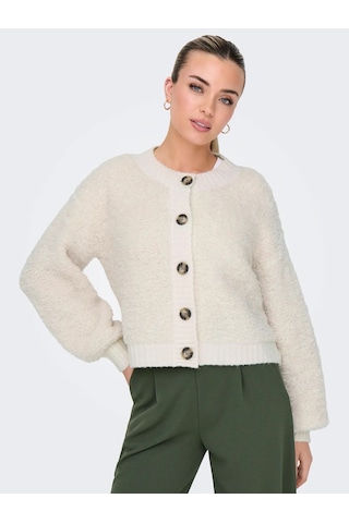 Jdy Jdyeira Life L/s Oneck Cardigan Kadın Hırka 15337012 Ekru