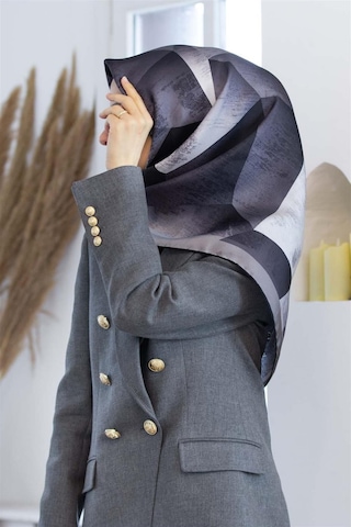 Vissona Twill İpek Eşarp - 936 - 0001-0003 - Kadın