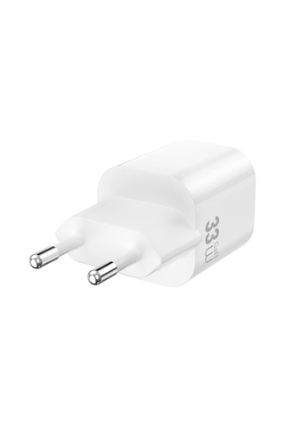 Wiwu Wi-g017 Cube Serisi Type-c Pd & Usb-a Gan Tech Pd Hızlı Şarj Mini Şarj Başlığı 33w Beyaz