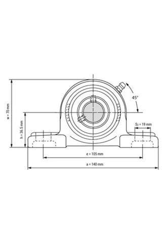Ucp 205 Yatakli Rulman 25Mm 356625710
