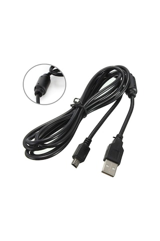 Sony Uyumlu Ps3 Oyun Kolu Controller Joystick Playstation 3 Charcing Usb Şarj Kablosu