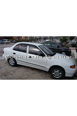 Hyundai Accent Mügen Cam Rüzgarlığı 1995-2000 Arası 4 Lü Ithal N11.19391
