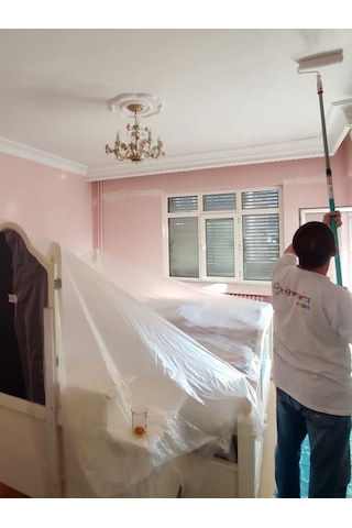 Bant Evi Hışır Örtü 50m2 Eşya Koruma Örtüsü Şeffaf