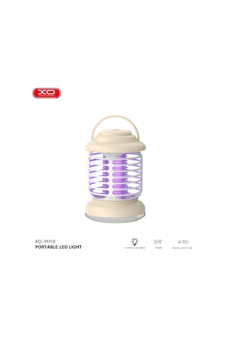 Delux Serisi Yh10 Taşınabilir Led Lamba & Sivrisinek Kovucu Uv 1200mah 10000k Pratik Dokunmatik