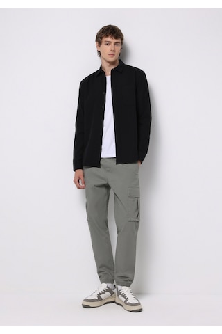 Colin's Colins Slim Fit Shirt Neck Ekoseli Erkek Siyah Uzun Kol Gömlek Cl1076727 Q1.v1 Blk Siyah