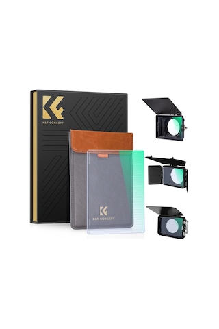 K&f Nano-x Mavi Çizgi 4x5.65 Filtre Tilta Ve Smallrig Ve Diğer Matbox İle Uyumlu 4mm Hd Optik Cam