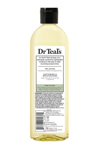Dr.teals Okaliptüs Ve Nane Özlü Nemlendirici Banyo Ve Vücut Yağı 260ml