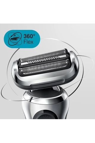 Braun Yeni Seri 7 S1000s Kablosuz Tıraş Makinesi, AutoSense, 360° Flex, EasyClick, Islak & Kuru
